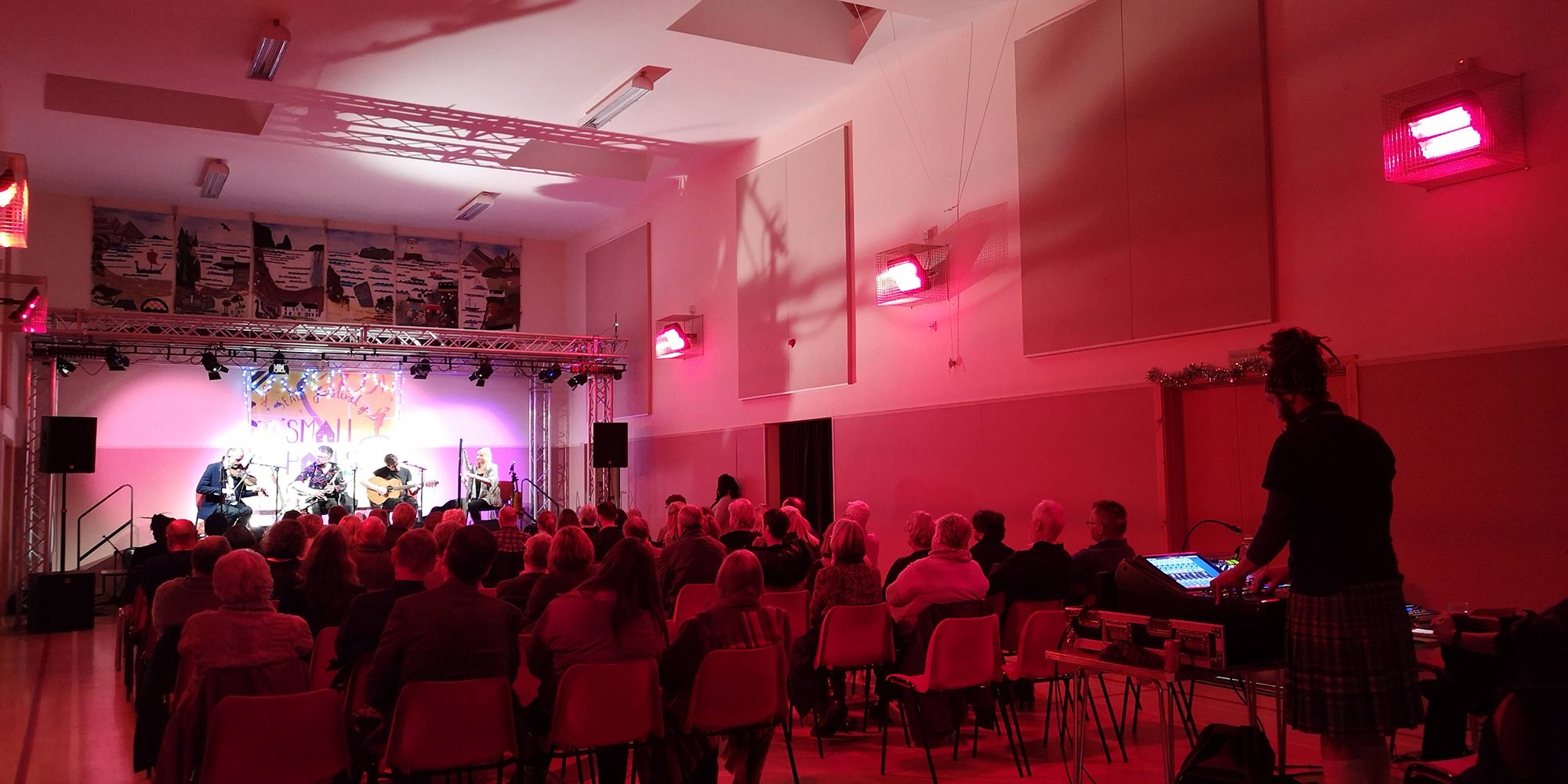 Minginish Community Hall offering live music events in Carbost hire the hall